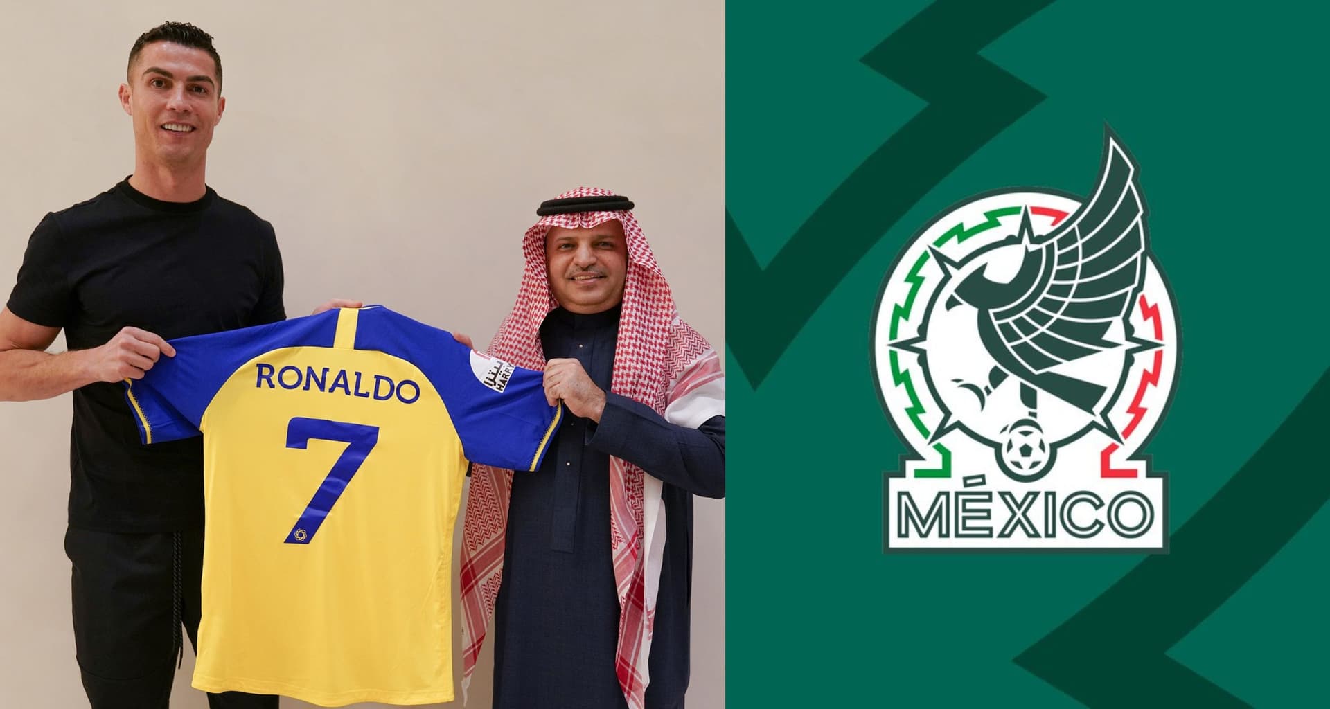 Cristiano Ronaldo could be partnered with a Mexican player by 2023