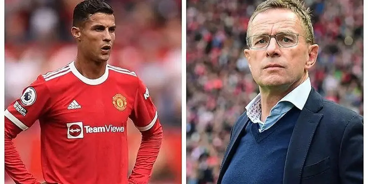 Cristiano Ronaldo could be set to leave Manchester United over a comment made by United's interim boss Ralf Rangnick about him and Lionel Messi in 2016.
