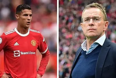 Cristiano Ronaldo could be set to leave Manchester United over a comment made by United's interim boss Ralf Rangnick about him and Lionel Messi in 2016.
