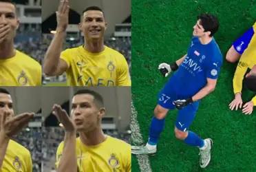 Cristiano Ronaldo did not have his best performance tonight.