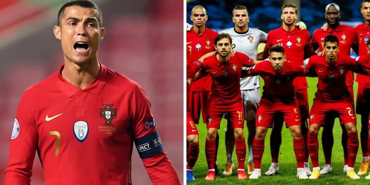 Cristiano Ronaldo did not start in Portugal's starting eleven.