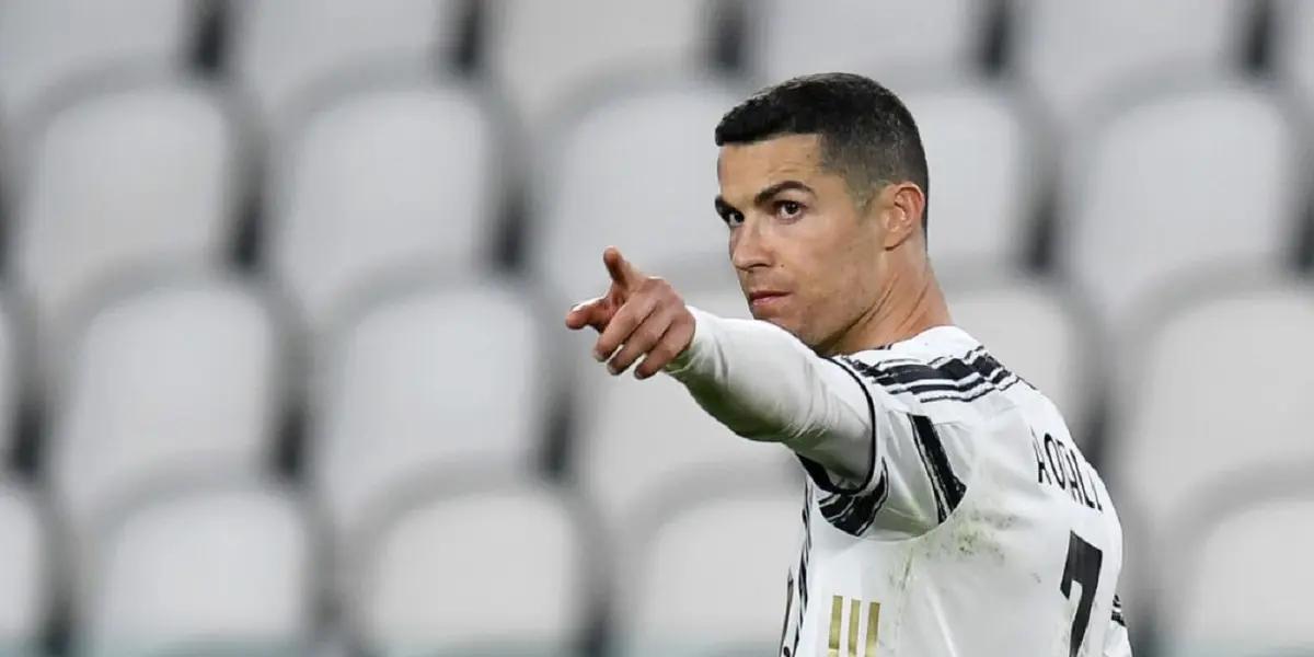 Cristiano Ronaldo didn't play in the last Juventus game and made a controversial publication