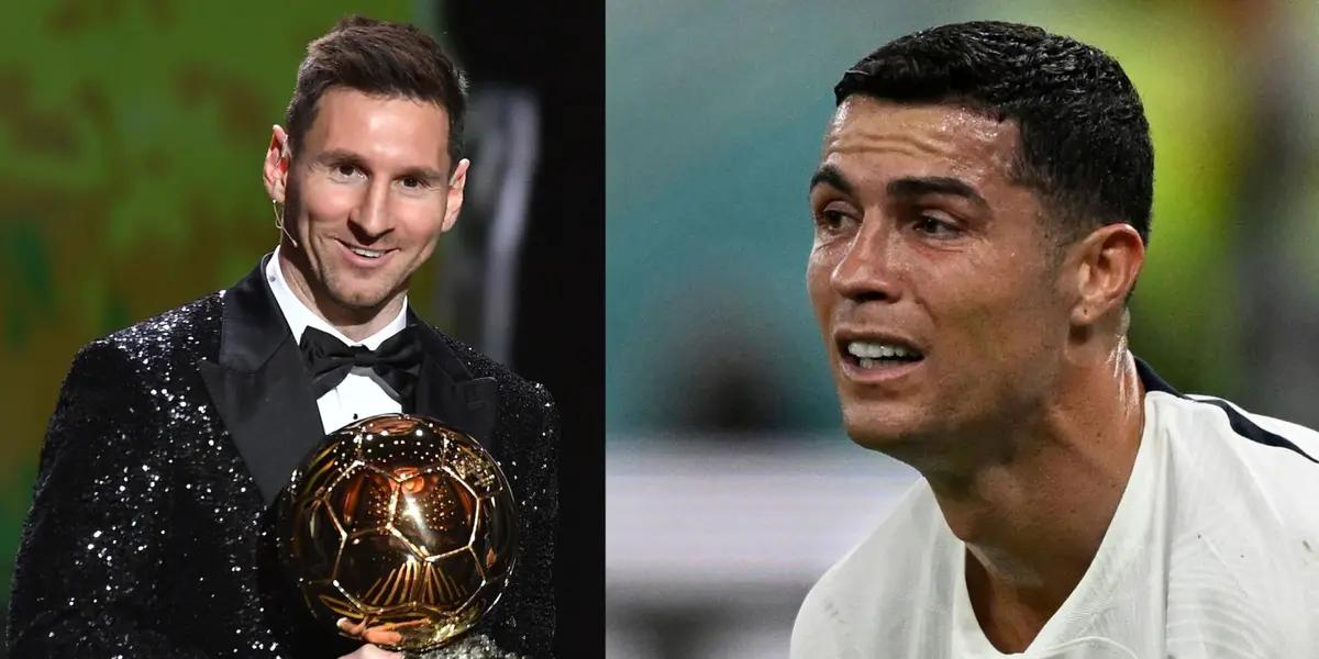 Cristiano Ronaldo doesn't stop receiving low bows from Messi.