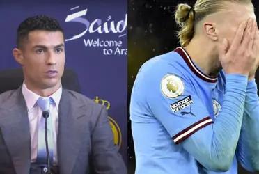 Cristiano Ronaldo gives bad news to the Manchester City team
