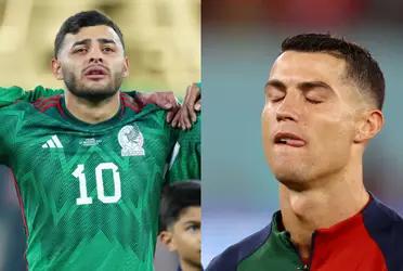 Cristiano Ronaldo got emotional as Alexis Vega and the Mexican press already gives him a nickname in Qatar
