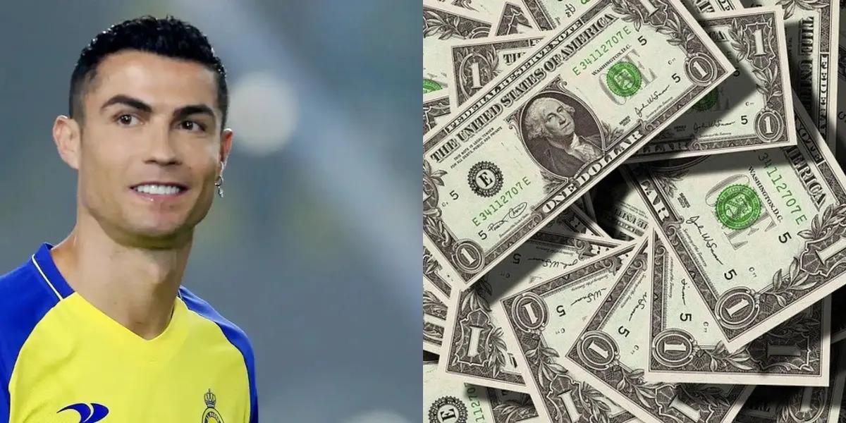 Cristiano Ronaldo has a great fortune because of the big contracts he has signed