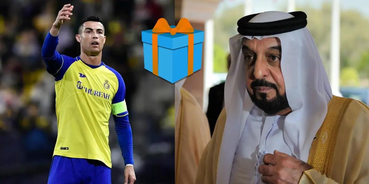 Cristiano Ronaldo has gone viral once again, but this time because of the gift he received.