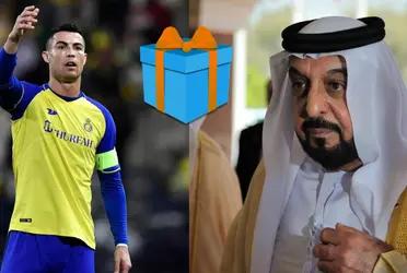 Cristiano Ronaldo has gone viral once again, but this time because of the gift he received.