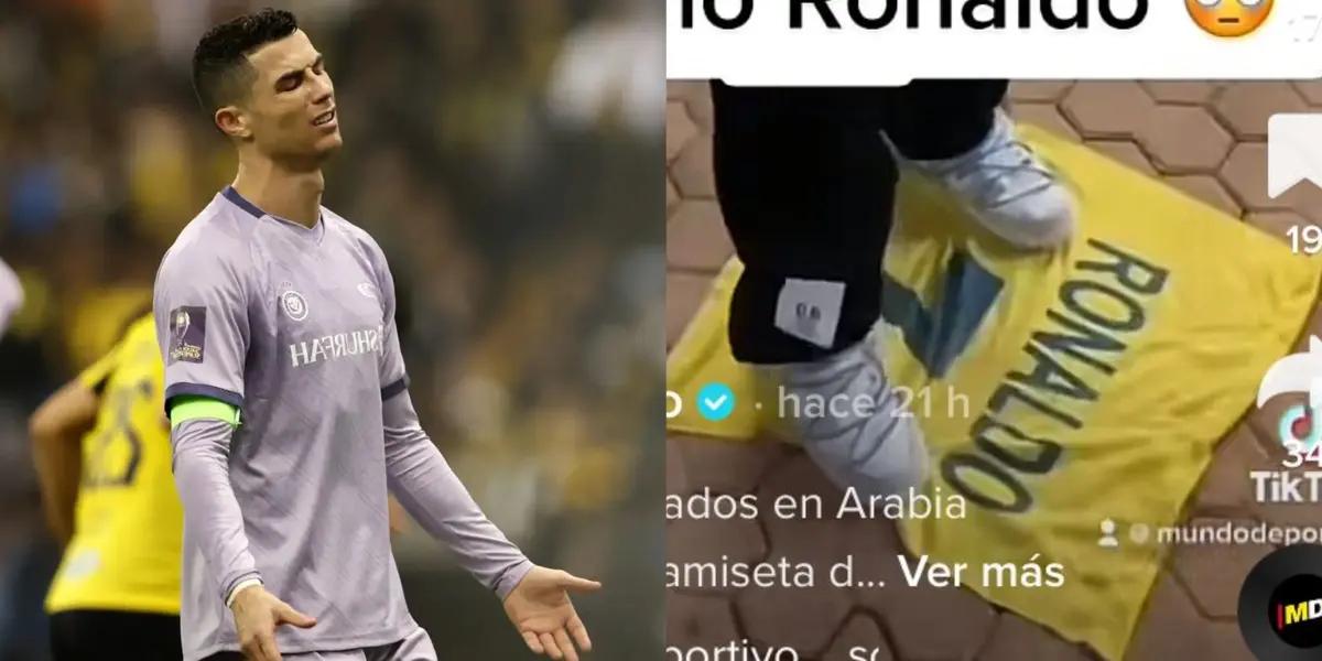 Cristiano Ronaldo has more haters in Arabia that people thought initially.