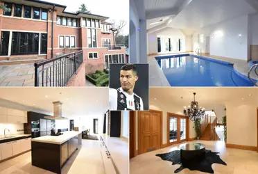 Cristiano Ronaldo has moved his family back to Manchester to play for another 2 years at Old Trafford. After the forward completed his move to United, here is a perfect mansion worth £7.5m that will accommodate his large family.
