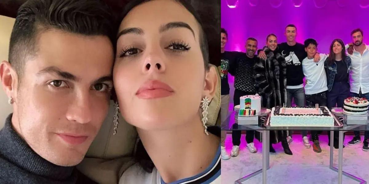 Cristiano Ronaldo is celebrating his birthday in Saudi Arabia.