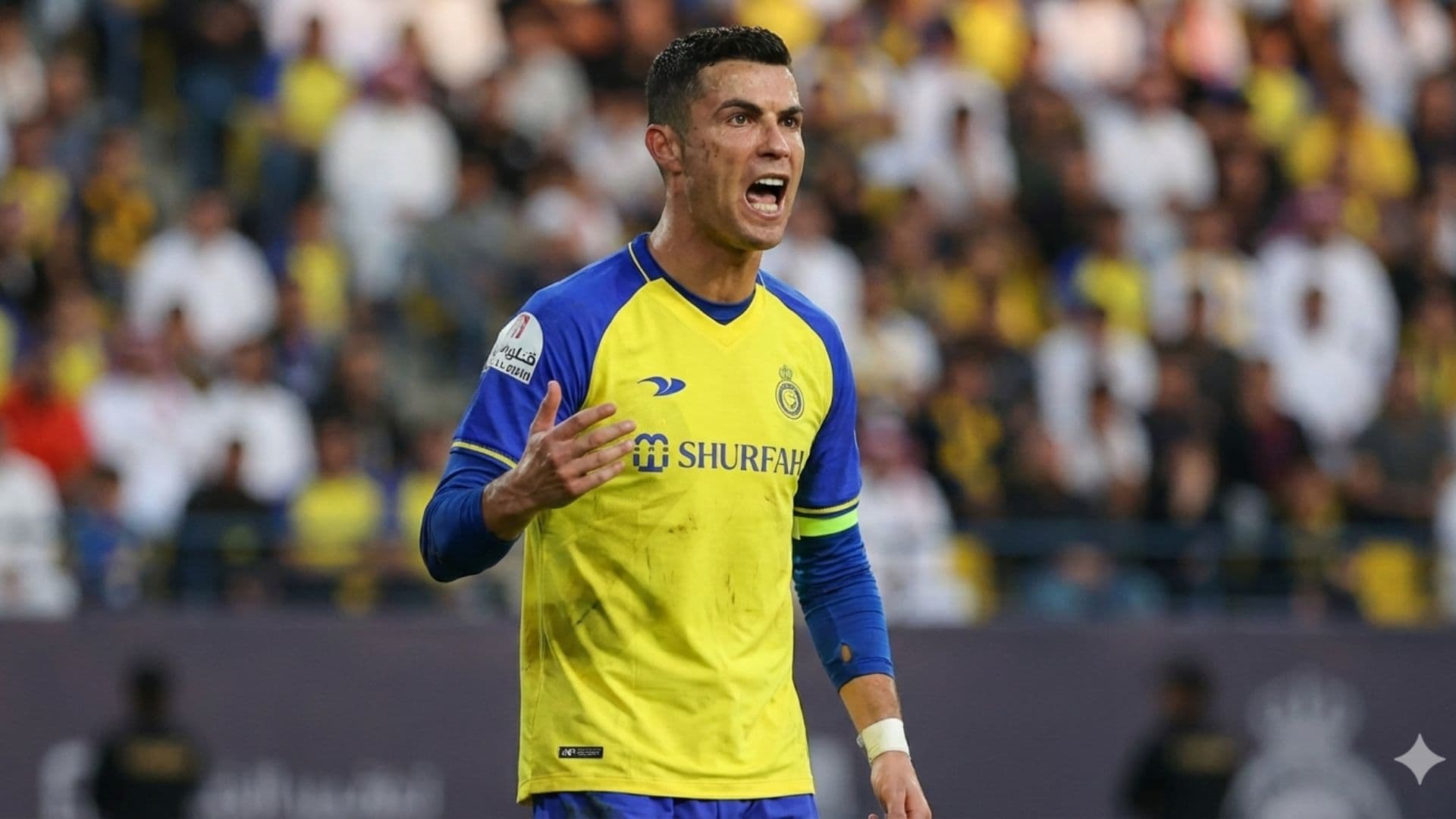Cristiano Ronaldo is furious with Al Nassr's directives - Picture created by AI