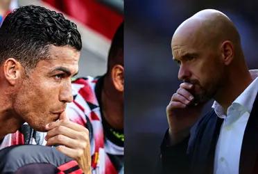 Cristiano Ronaldo is not going through a good time at Man Utd.