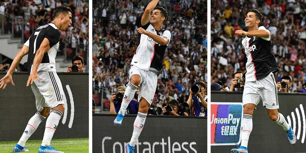 Cristiano Ronaldo is one of the most prominent goalscorers. he also has a goal celebration of his own where he shouts "Siiiiiiii". Fans at Old Trafford joined him in shouting when he scored on his second debt against Newcastle United.