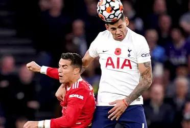 Cristiano Ronaldo is the main protagonist of Manchester United's partial victory over Tottenham, but he also generated controversy over the offense against Cristian Romero.