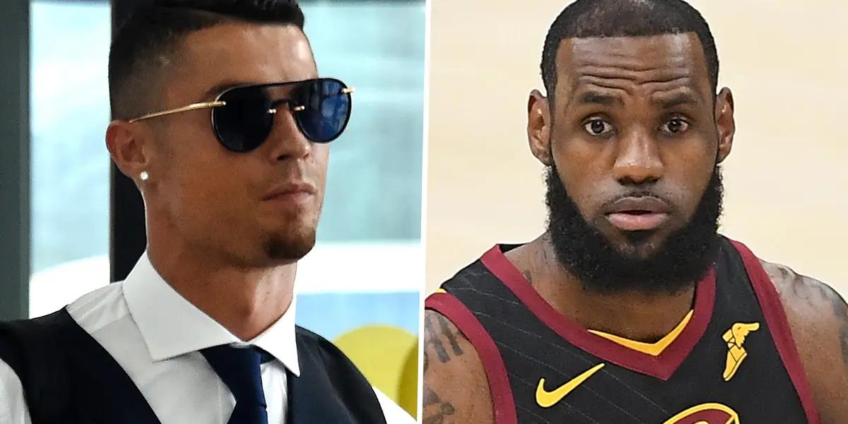 Cristiano Ronaldo is the richest soccer player, how does his net worth compare to the richest NBA player, LeBron James.