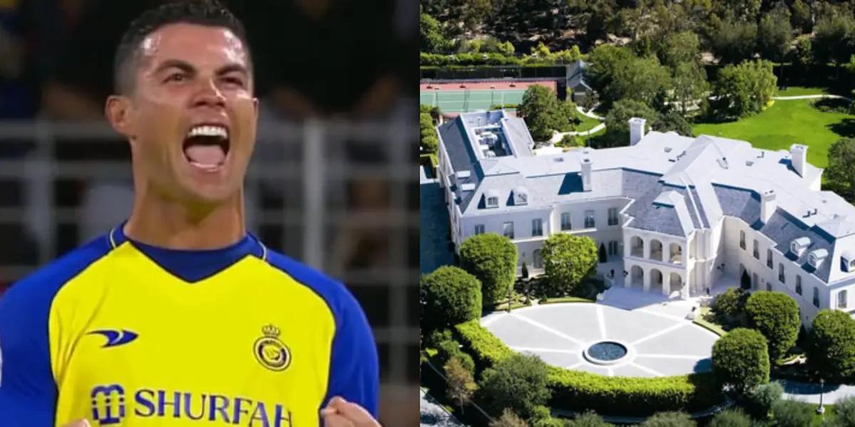 Cristiano Ronaldo is trying to sell his beautiful mansion in England…