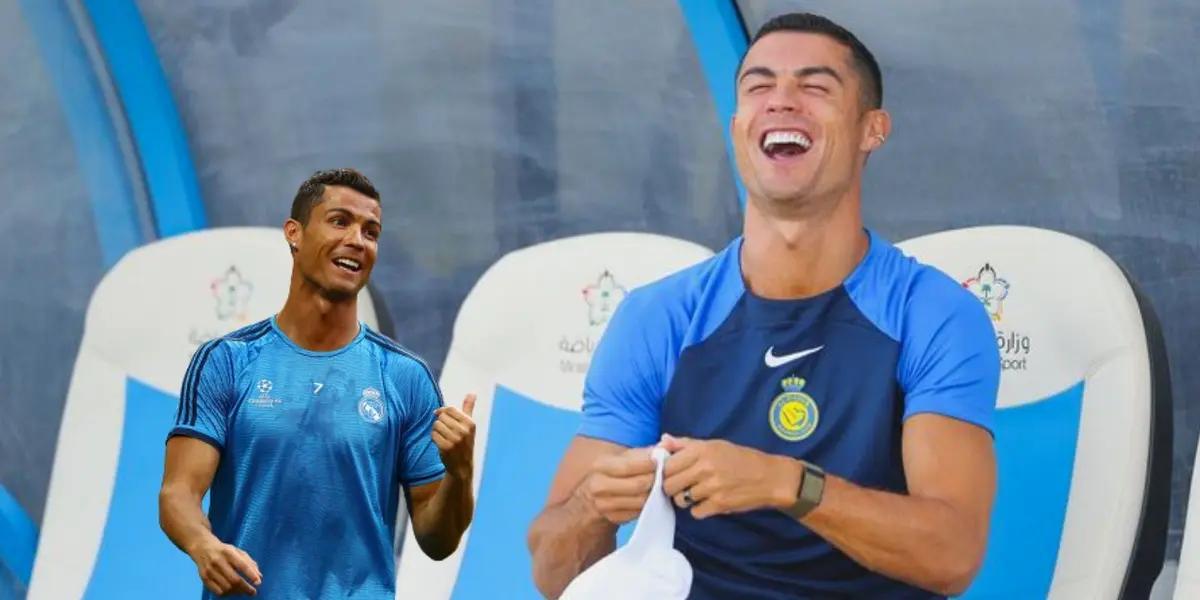Cristiano Ronaldo lived a funny moment on social media