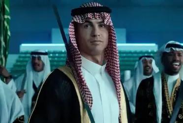 Cristiano Ronaldo looks like a total Saudi Arabia's Sheikh for this new promotional Al-Nassr video.