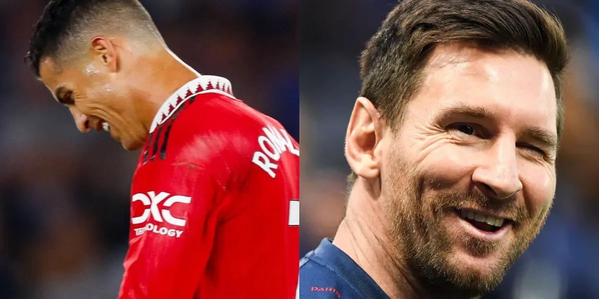 Cristiano Ronaldo once again showed his poor form and now an image that is making the rounds confirms the Portuguese's decline