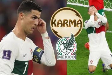 Cristiano Ronaldo once underestimated Mexican soccer and now the worst of the karmas has hit him