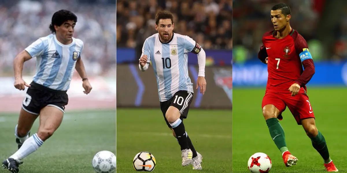 Cristiano Ronaldo or Lionel Messi have one of the highest market prices, but what would have happened if Diego Maradona played at the same time as them?
