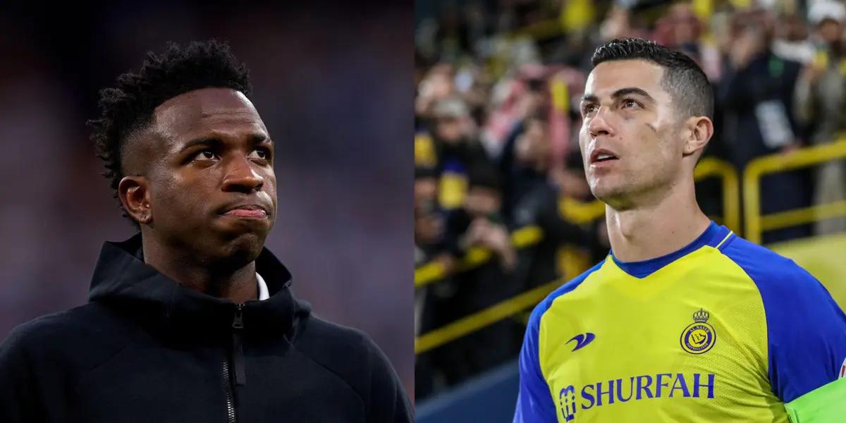 Cristiano Ronaldo said this when he was at Real Madrid, about what Vinicius suffers.