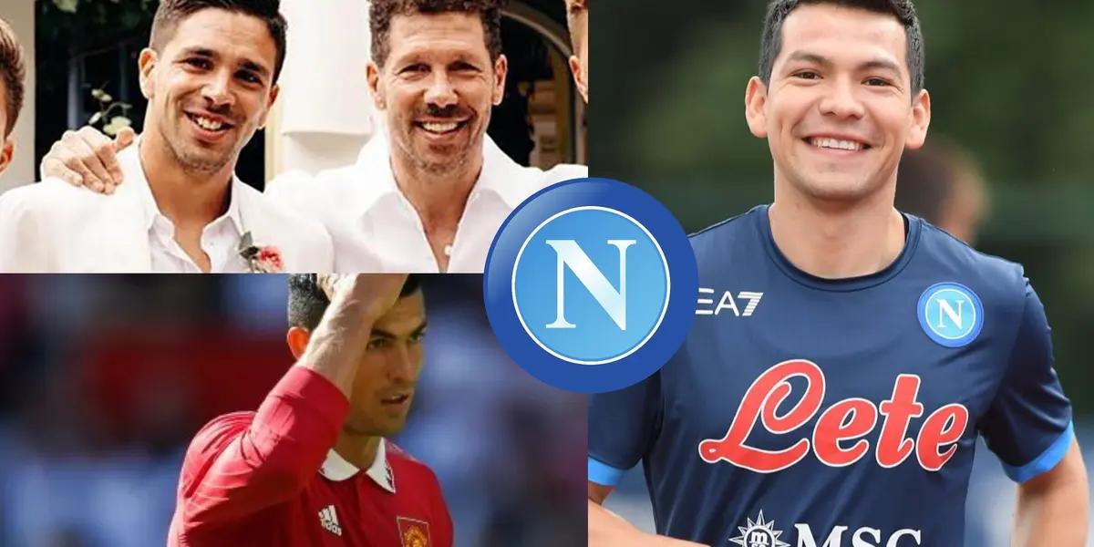 Cristiano Ronaldo to join Napoli in place of Hirving Lozano news Mexican striker.