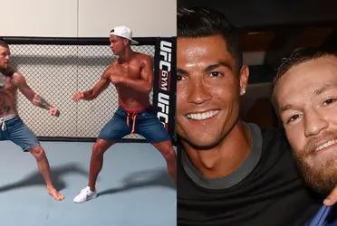 Cristiano Ronaldo was not afraid of Connor McGregor and surprised all his fans by facing off in a UFC ring. Who will have won?