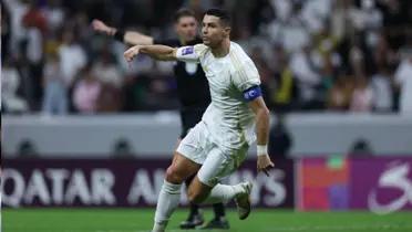 Cristiano Ronaldo was substituted after scoring his second Champions League goal in Asia and the images raise doubts.