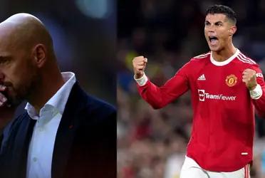 Cristiano Ronaldo was very happy with Scott McTominay's goal in the last minute.