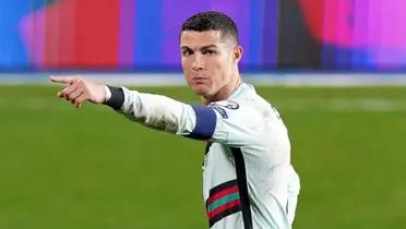 Cristiano Ronaldo wearing the Portugal national team jersey. (Source: Eurosport)