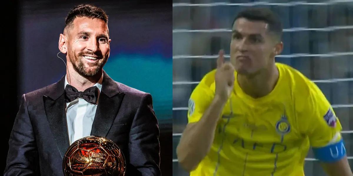 Cristiano Ronaldo went through and awkward situation today.