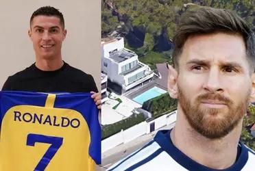 Cristiano Ronaldo will play in Saudi Arabia and this is the difference between his home and Lionel Messi's