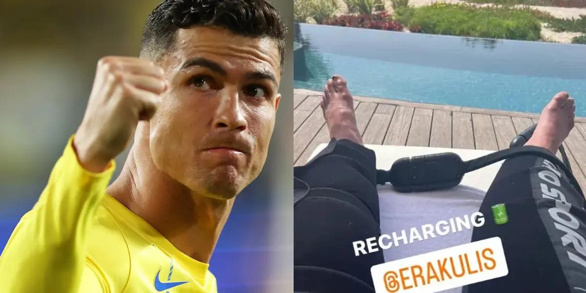 Cristiano Ronaldo worries fans after a post of his on Instagram.