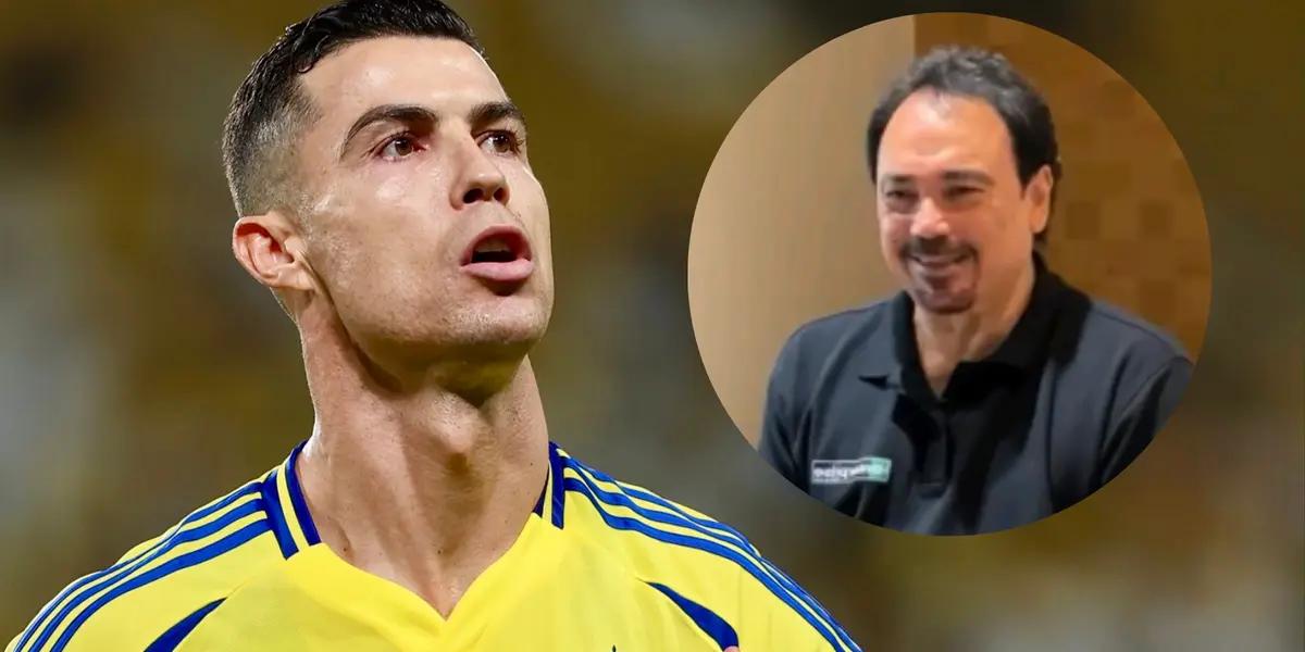 Cristiano Ronaldo y Hugo Sánches. Foto: redes de Cristiano Ronaldo y Hugo Sánches.