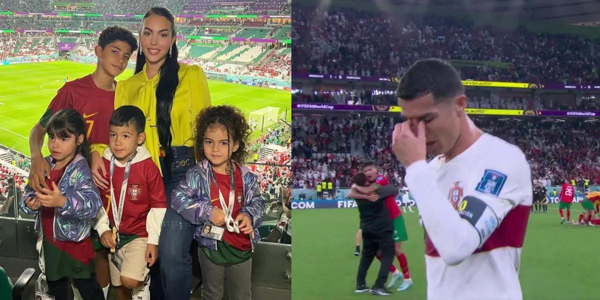 Cristiano Ronaldo's wife uploaded a controversial story on Instagram.