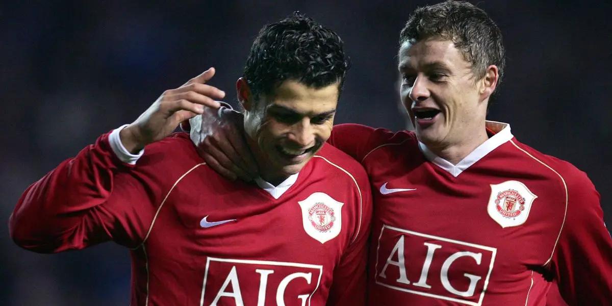 Cristiano will be managed on his return to Manchester United by Ole Gunnar Solsjkaer, with whom he shared a dressing room, when he was still a player.