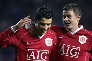 Cristiano will be managed on his return to Manchester United by Ole Gunnar Solsjkaer, with whom he shared a dressing room, when he was still a player.