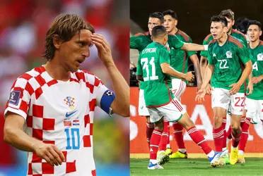 Croatia, with less time as a republic, already has more history than Mexico in World Cups. Modric uncovered what is wrong with El Tri