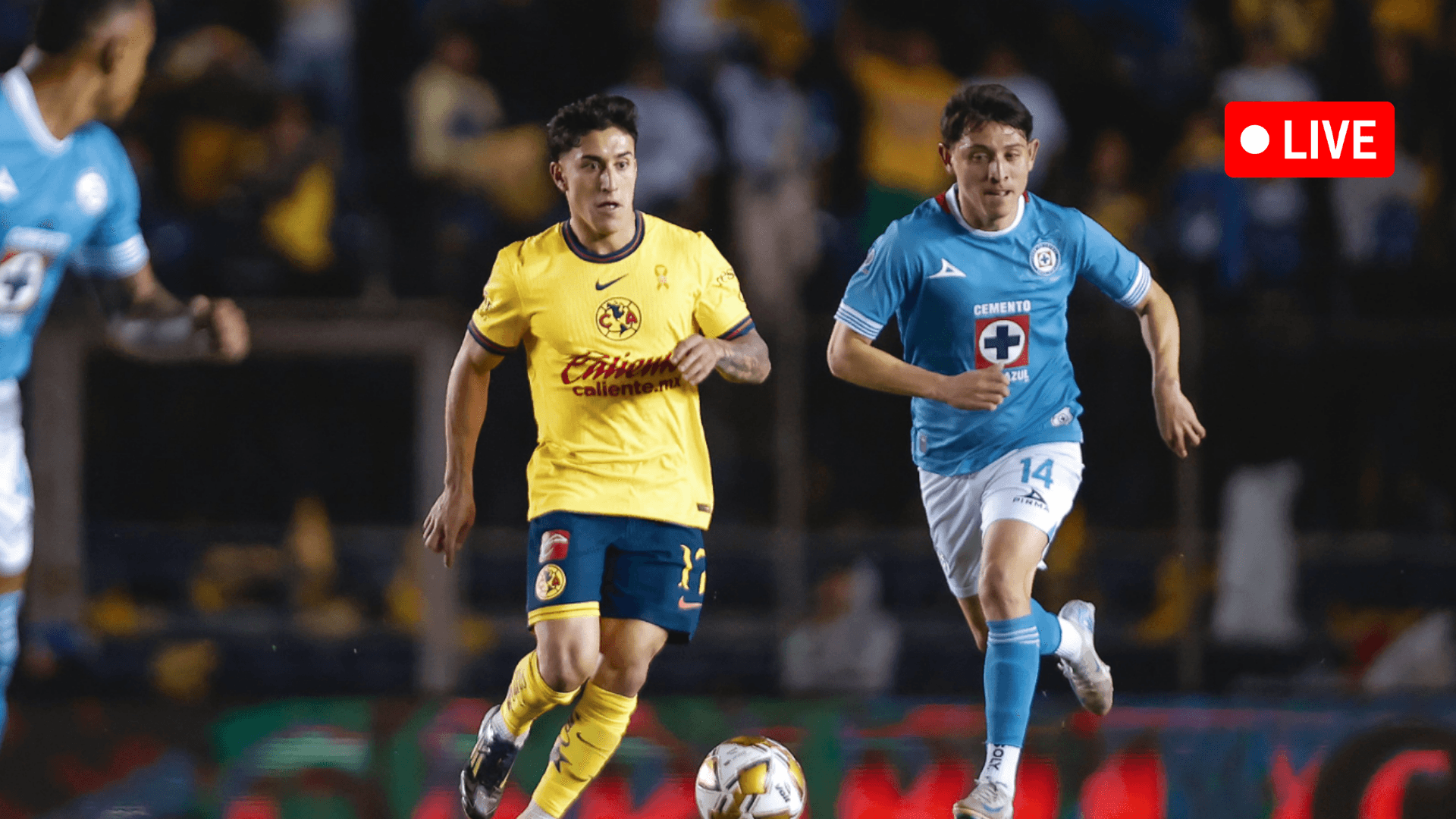 Cruz Azul vs Club América | Photo: @LigaBBVAMX