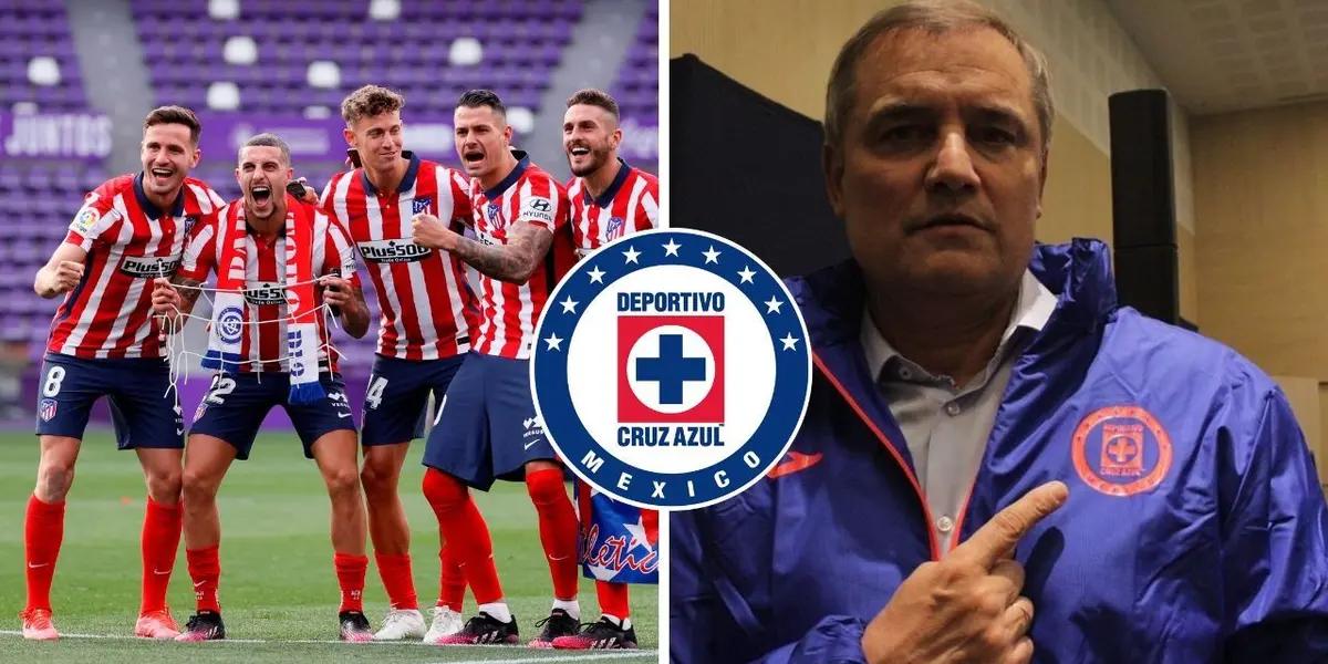 Cruz Azul would finally make a splash in the transfer market and bet on a former Atlético de Madrid champion.