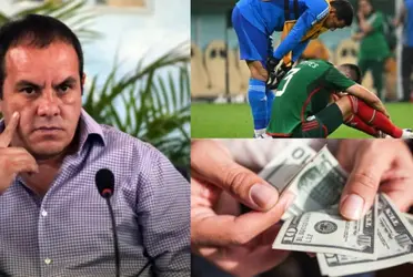 Cuauhtémoc Blanco is upset with the players of the Mexican National Team 
