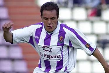 Cuauhtémoc Blanco scored his first goal for Real Valladolid with a stunning freekick in the 88th minute against Real Madrid at the Santiago Bernabeu. His teammates lost four million pesetas because they bet that they would lose the the game. The score ended 1-1.