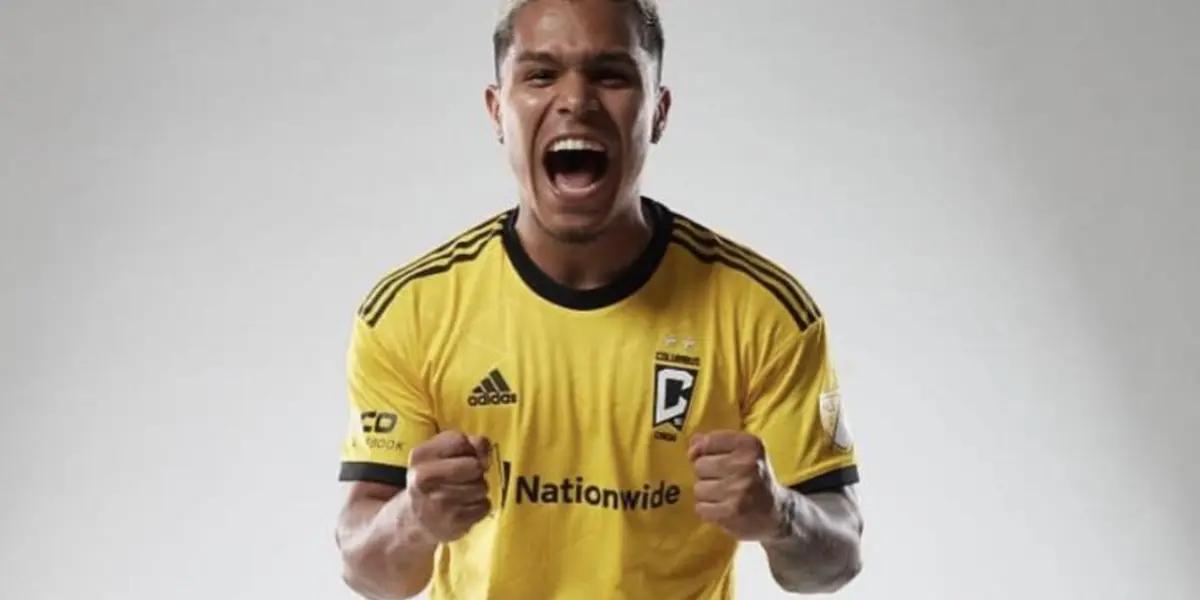 Cucho Hernandez will be a key piece for Colombia in the qualifying rounds. Photo: Columbus Crew