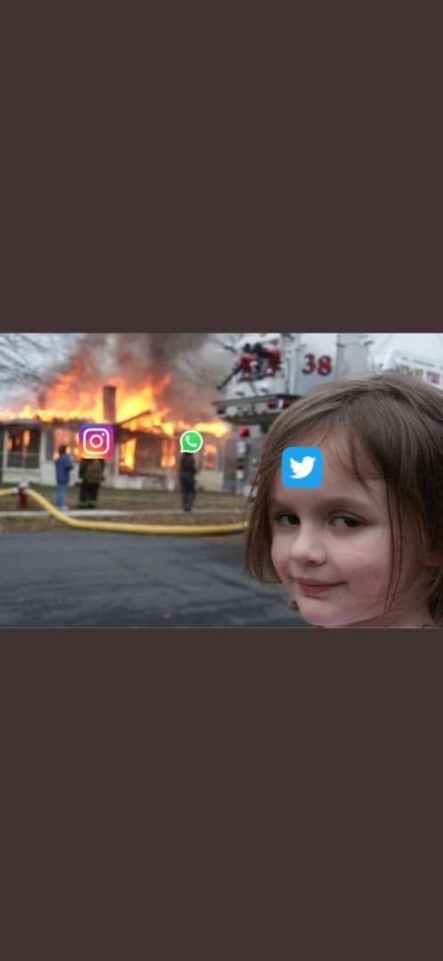 
   This meme shows twitter is still up 
 