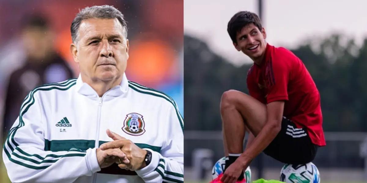 Damm is one of the best Mexicans in MLS but Martino does not take him into account for the Mexican team so the player responded to Martino´s decision in a peculiar way.