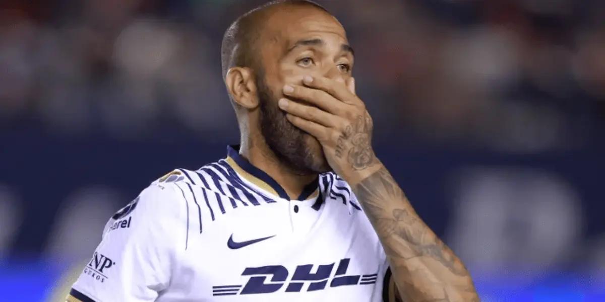 Dani Alves continues with various problems this year and his life is not improving