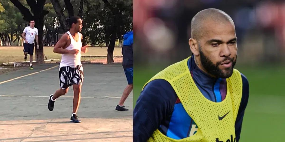 Dani Alves is already spending his first weeks in prison after his ongoing investigation, and has already played his first match