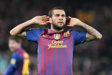 The number that Dani Alves will wear in Barcelona, in honor of an historical of the club